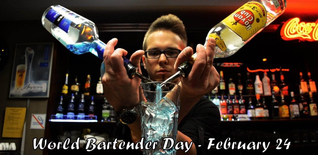 World Bartender Day - February 24, 2022 - Happy Days 365