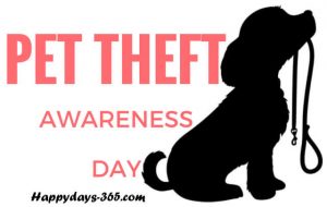 Pet Theft Awareness Day 2018 - February 14