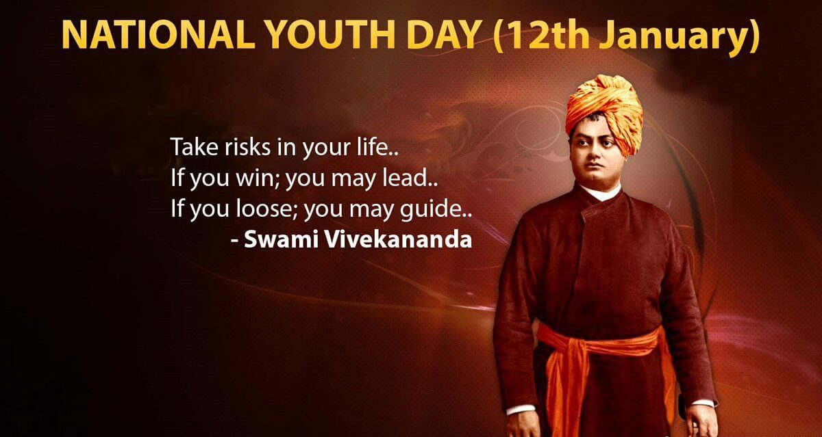 National Youth Day in India – January 12, 2022
