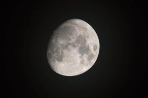 Moon Phases - Waxing Gibbous Moon
