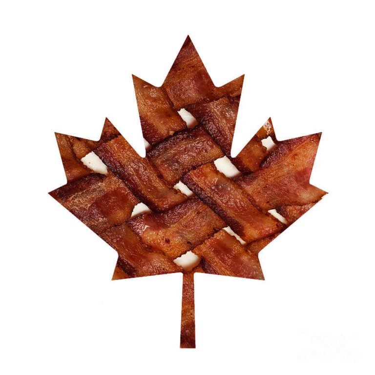 Canadian Bacon Lovers Maple Leaf Hickory Smoked Meat Pork Breakfast Andee Photography 768x768 