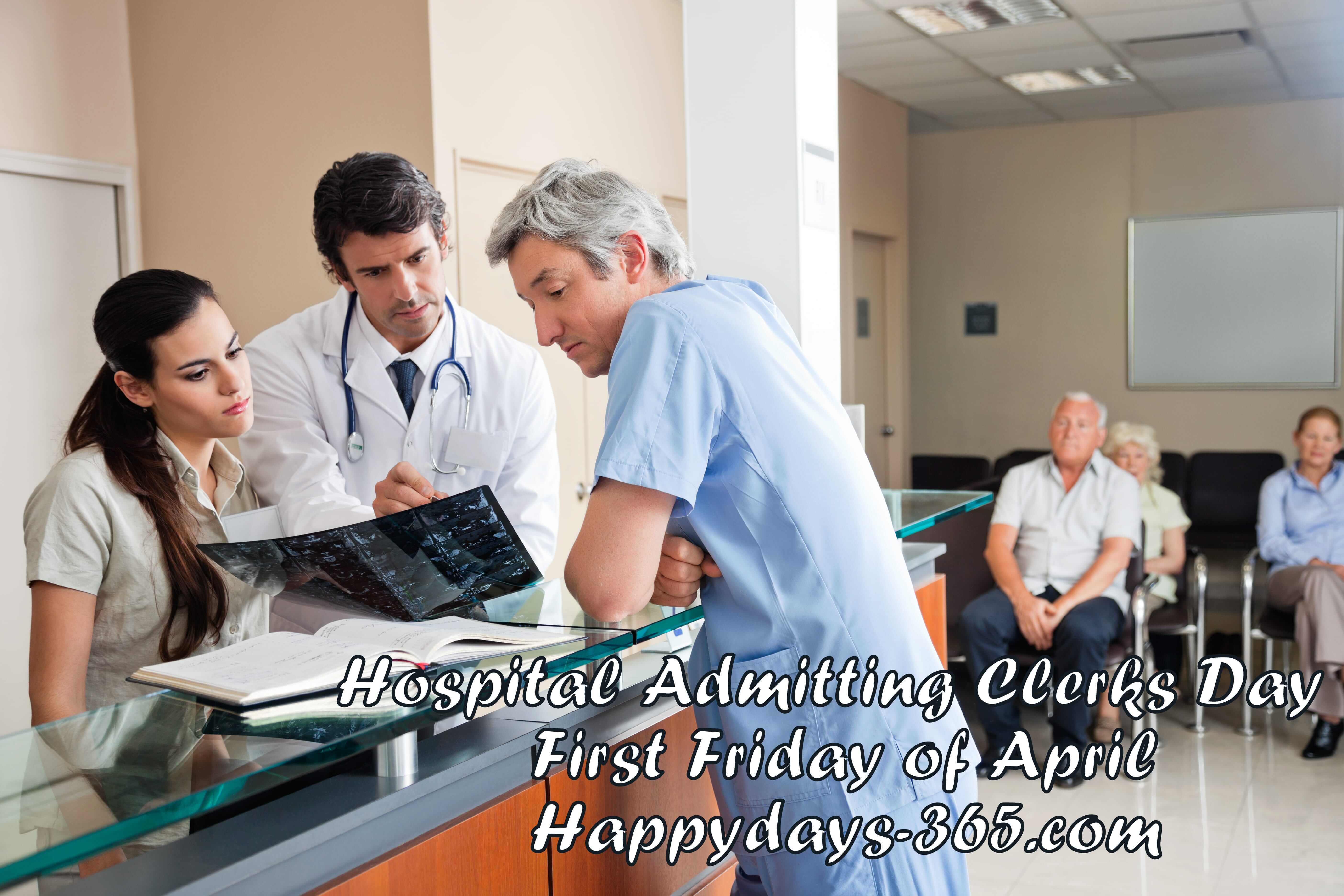 Hospital Admitting Clerks Day