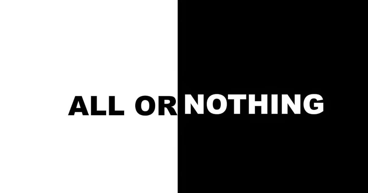 National All or Nothing Day