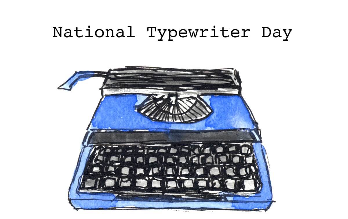 National Typewriter Day