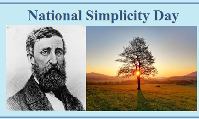 National Simplicity Day