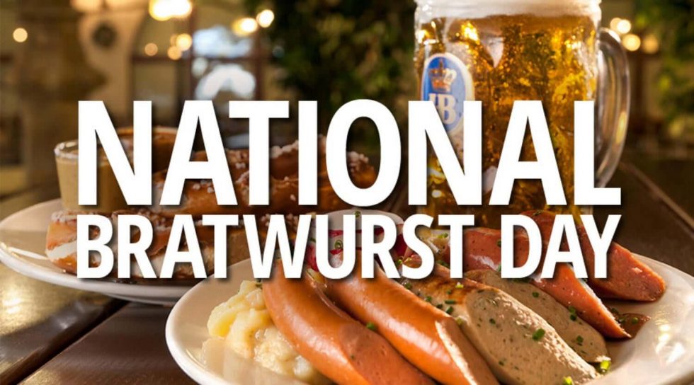 National Bratwurst Day August 16, 2023 Happy Days 365