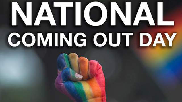 National Coming Out Day – October 11, 2021