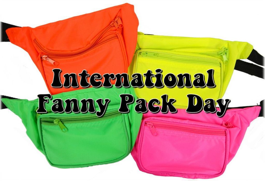 Betjene Forberedelse lineal International Fanny Pack Day - March 13, 2022 - Happy Days 365