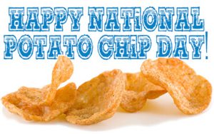 National Potato Chip Day - March 14, 2024 - Happy Days 365
