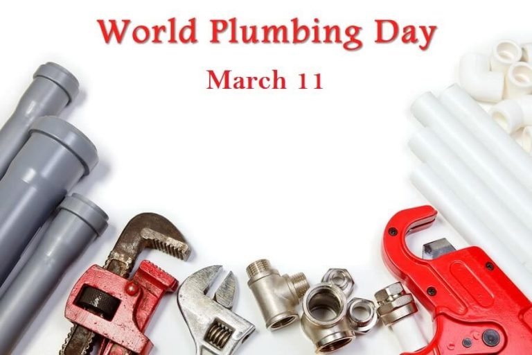 World Plumbing Day March 11, 2023 Happy Days 365