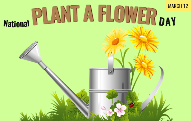 National Plant A Flower Day