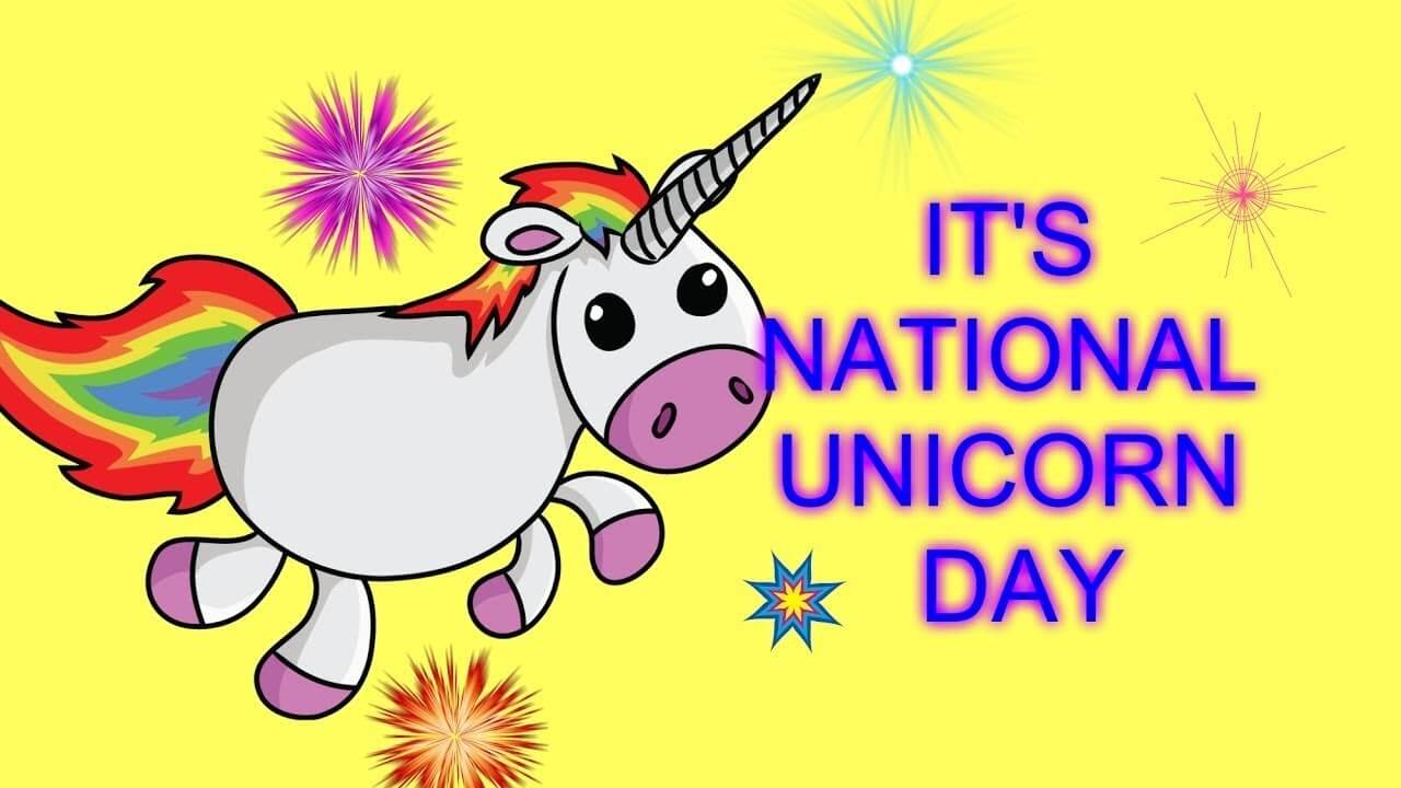 National Unicorn Day - April 9, 2022 - Happy Days 365