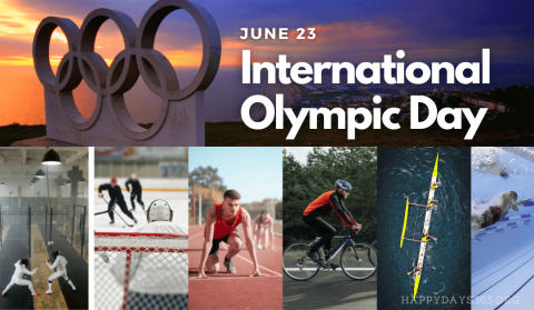 International Olympic Day - June 23, 2023 - Happy Days 365